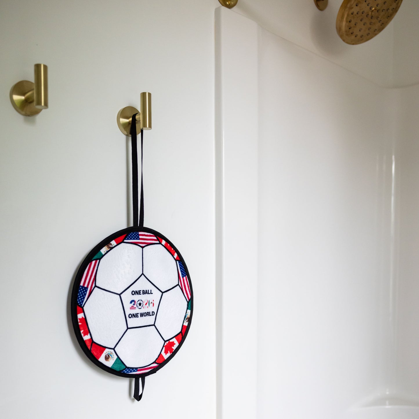 One Ball. One World Soccer Towel
