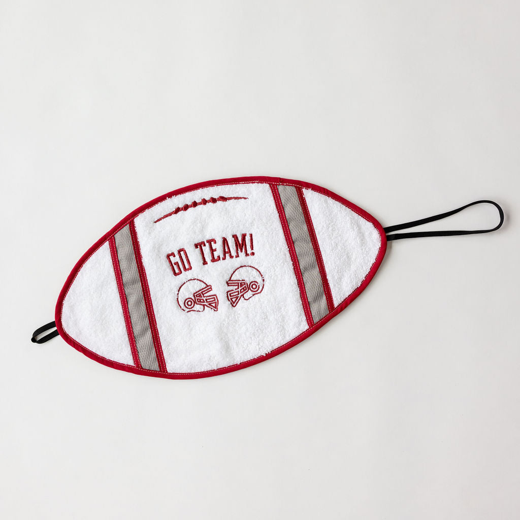 Crimson & Gray Football Towel