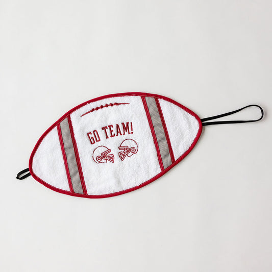 Crimson & Gray Football Towel